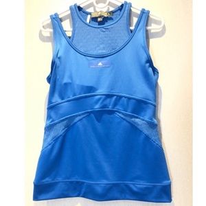 Adidas by Stella McCartney Tops - Adidas by Stella McCartney SZ M EUC blue tank Adidas by Stella McCartney Tops - Adidas by Stella McCartney SZ M EUC blue tank